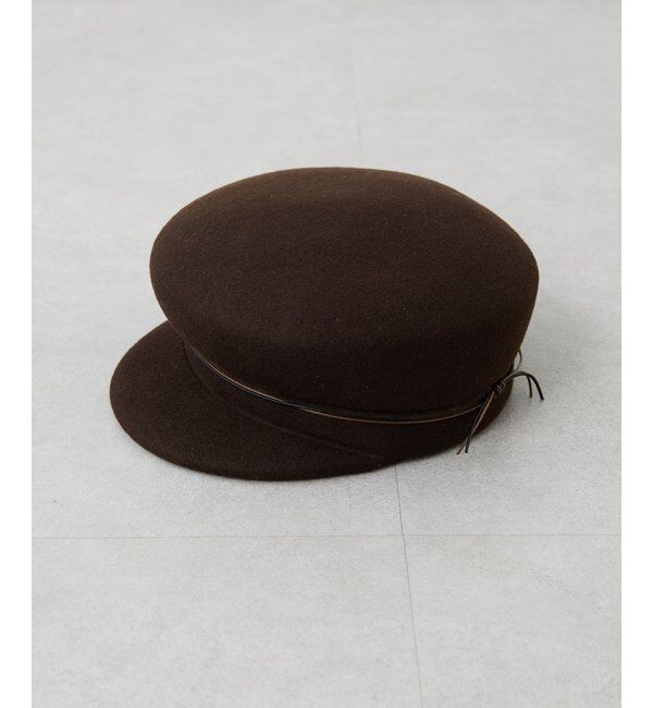  「【CATARZI】WOOLキャスケット」|ハット|