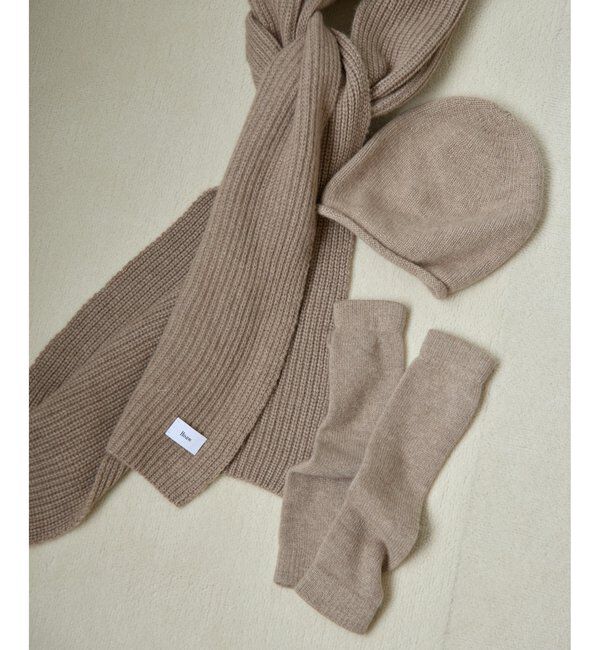 Hoaw.「【Hoaw.】カシミヤビーニー」|ハット|