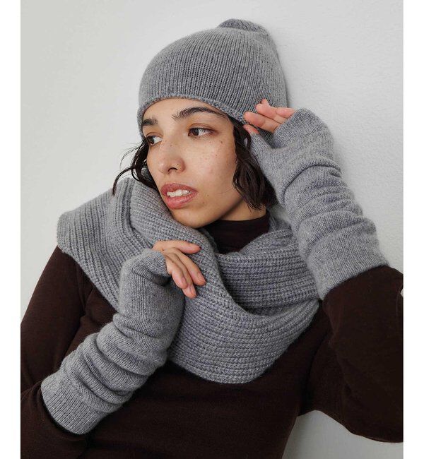 Hoaw.「【Hoaw.】カシミヤビーニー」|ハット|