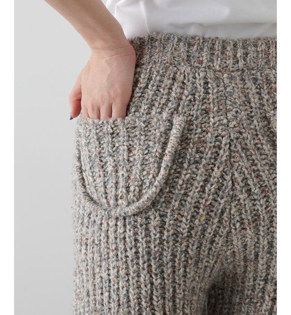 THE PAUSE「【THE PAUSE】ニットハーフパンツ」|チノ|