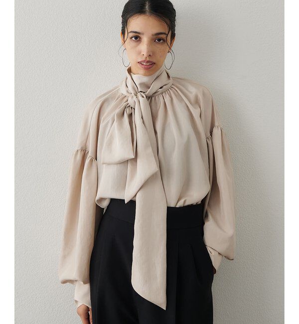  「シルキーボウタイブラウス」|シャツ・ブラウス|
