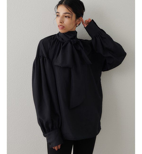  「シルキーボウタイブラウス」|シャツ・ブラウス|
