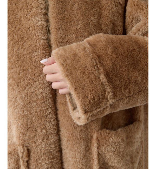  「リバーシブルボアコート」|その他|