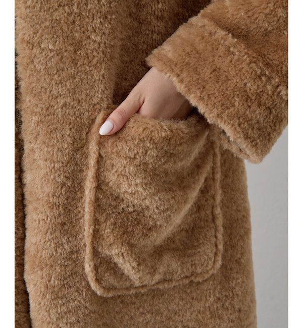  「リバーシブルボアコート」|その他|