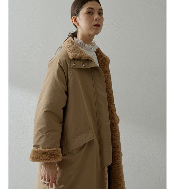 「リバーシブルボアコート」|その他|