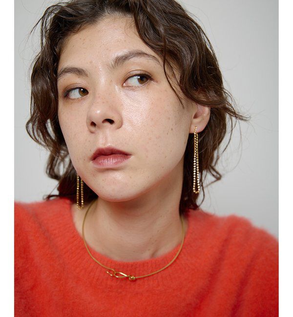  「【インフルエンサーコラボ】ビジューアレンジピアスGD」|リング|