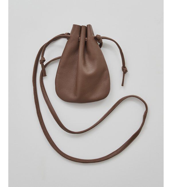  「【Christian AKS】Lamb leather ポーチ」|トートバッグ|