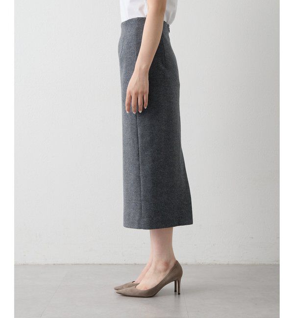  「圧縮スムースタイトスカート」|スカート|