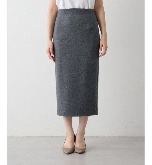  「圧縮スムースタイトスカート」|スカート|