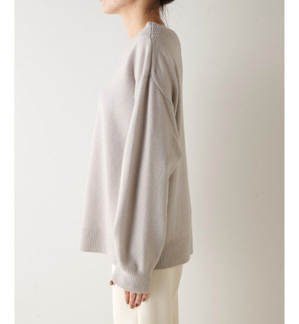  「ウールカシミヤオフショルプルオーバー」|ニット・セーター|
