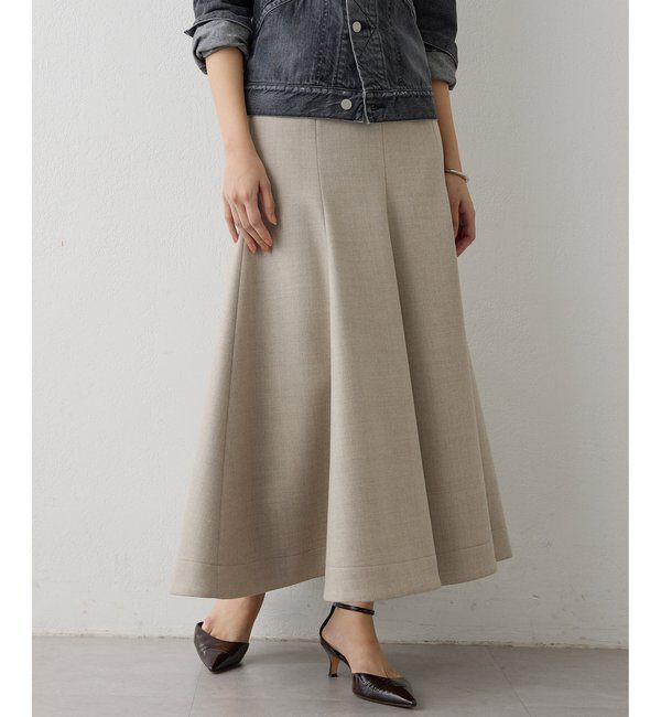  「ボンディングウールスカート」|スカート|