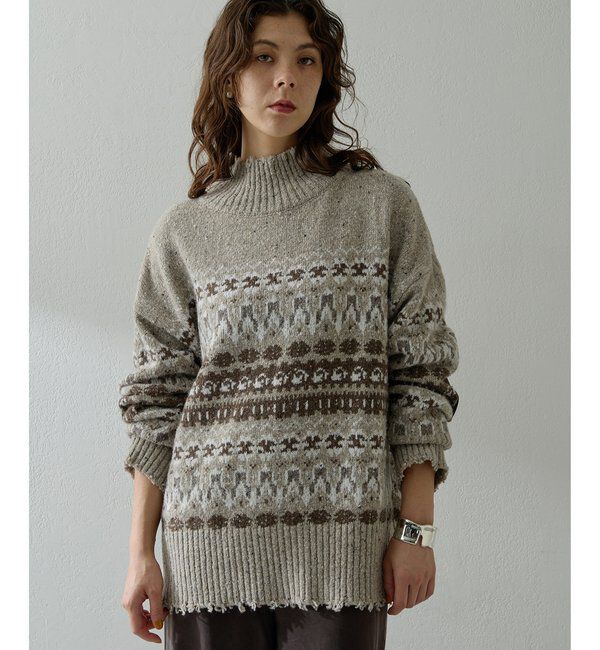  「フェアアイルプルオーバー」|ニット・セーター|
