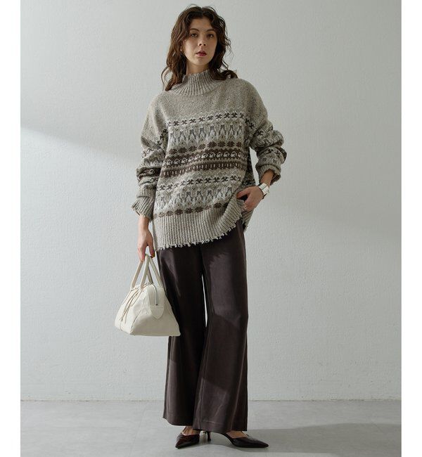  「フェアアイルプルオーバー」|ニット・セーター|
