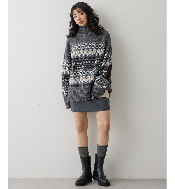  「フェアアイルプルオーバー」|ニット・セーター|