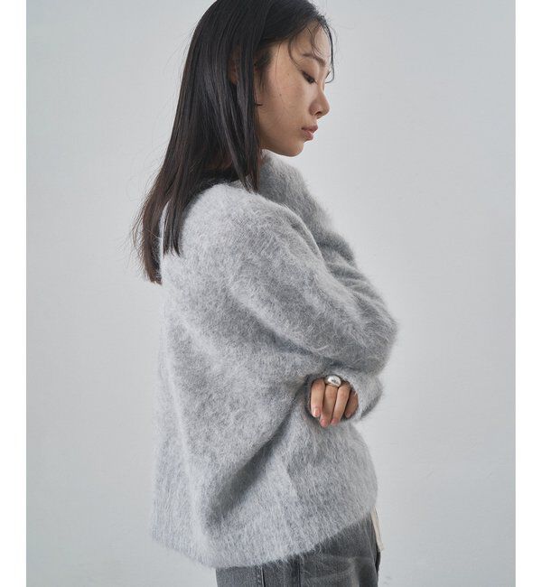  「スーリーアルパカクルーネックプルオーバー」|ニット・セーター|