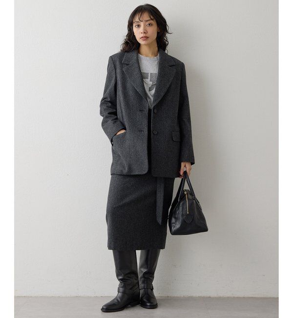  「ウールシングルジャケット」|テーラードジャケット|