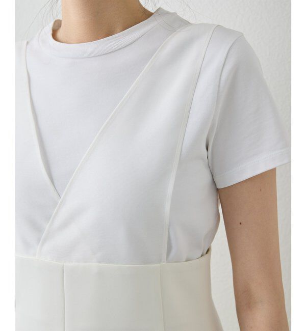  「ダブルサテンワンピース」|ワンピース|