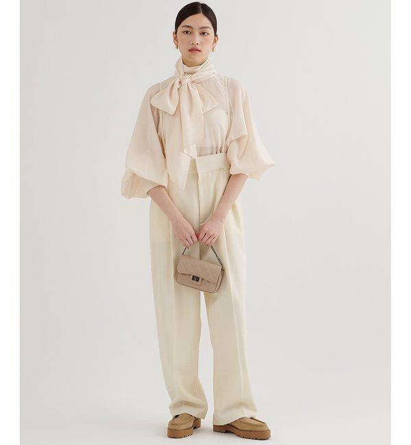  「シフォンボウタイブラウス」|シャツ・ブラウス|