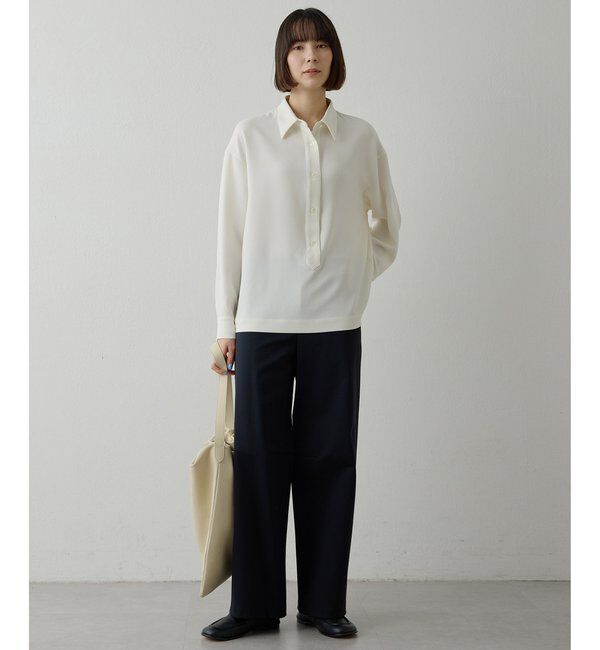  「ダブルクロススキッパープルオーバー」|シャツ・ブラウス|