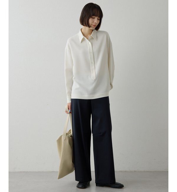  「ダブルクロススキッパープルオーバー」|シャツ・ブラウス|