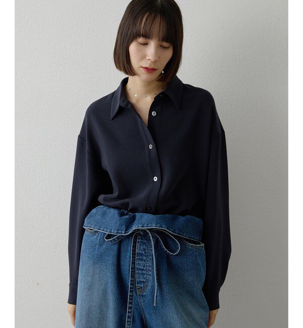  「ダブルクロススキッパープルオーバー」|シャツ・ブラウス|