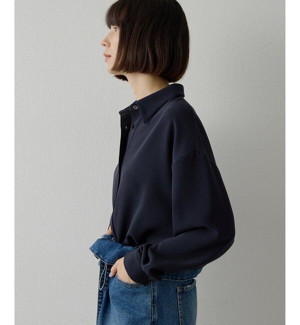  「ダブルクロススキッパープルオーバー」|シャツ・ブラウス|