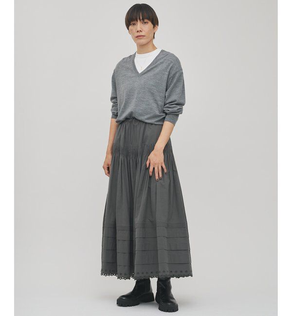 GEMINI「【GEMINI】ハイゲージVネックニットプルオーバー」|ニット・セーター|