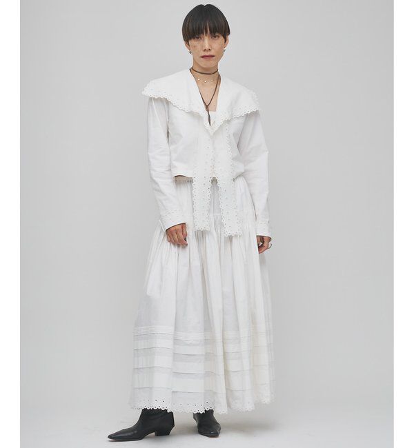 GEMINI「【GEMINI】スカラップブラウス」|シャツ・ブラウス|