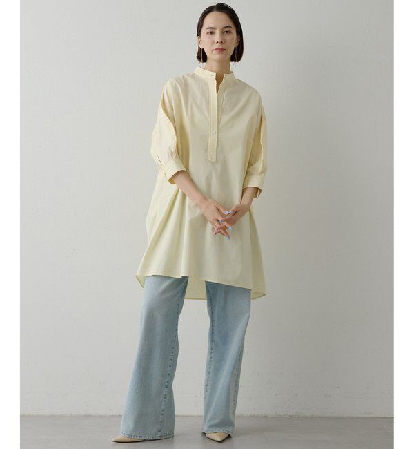  「刺繍チュニックシャツ」|シャツ・ブラウス|