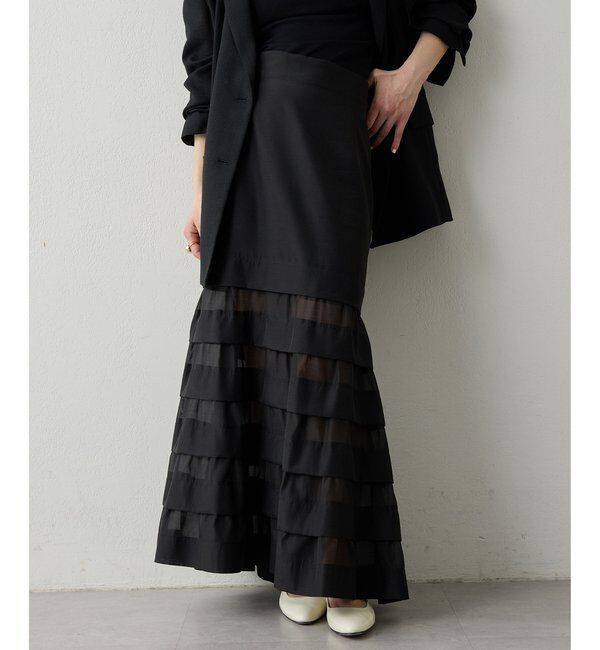  「オーガンジーマーメイドスカート4」|スカート|