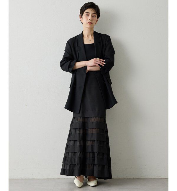  「オーガンジーマーメイドスカート4」|スカート|