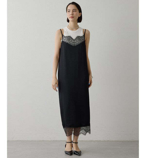  「レースロングキャミ」|シャツ・ブラウス|