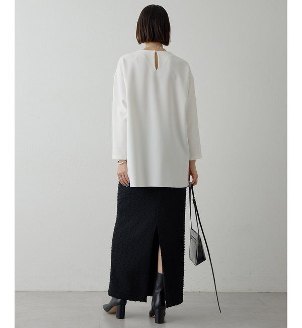  「ネップツイードスカート」|スカート|