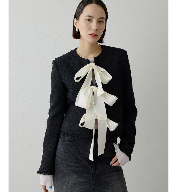  「ネップツイードリボンジャケット」|その他|