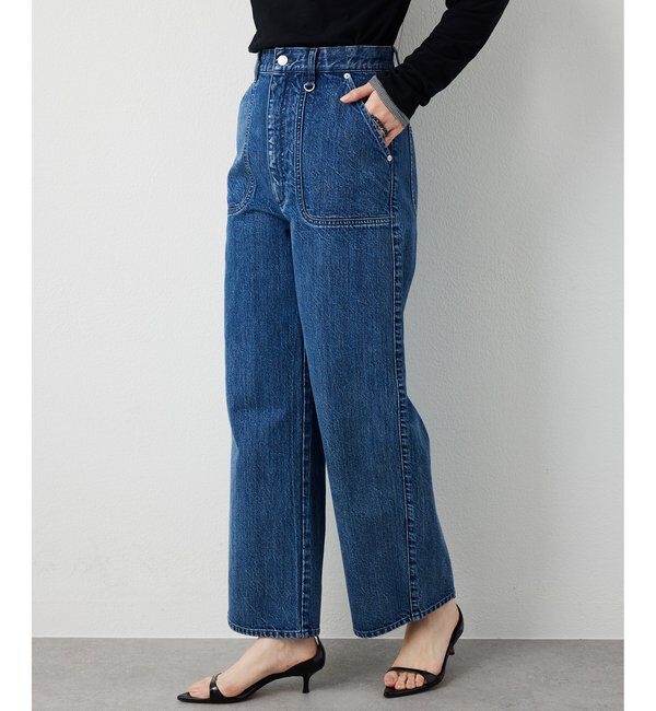 THE PAUSE「【THE PAUSE】デニムベイカーパンツ」|チノ|