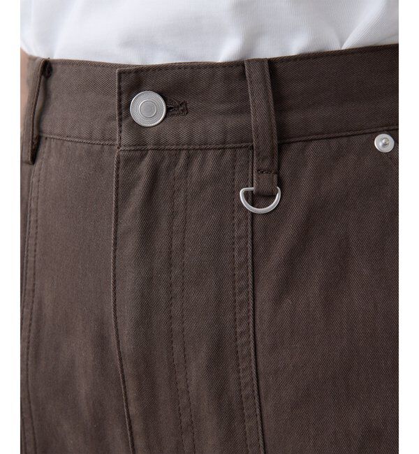 THE PAUSE「【THE PAUSE】コットンツイルベイカーパンツ」|チノ|