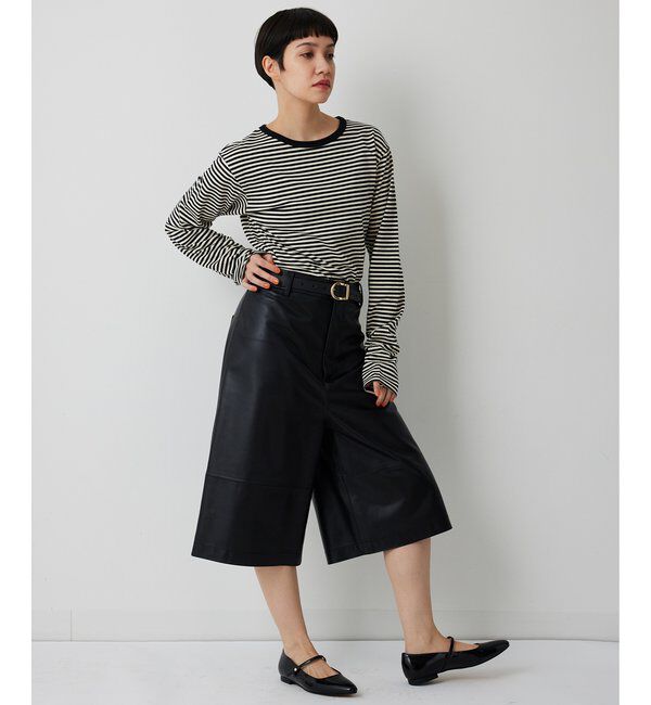 THE PAUSE「【THE PAUSE】ボーダーロンTEE」|Tシャツ・カットソー|