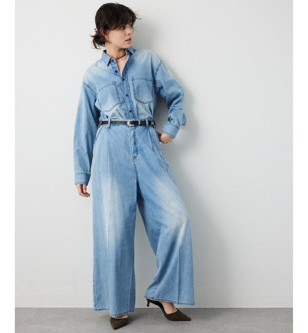  「ライトオンスデニムシャツ」|シャツ・ブラウス|