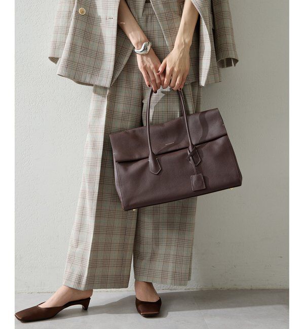 Hoaw.「【Hoaw.】スクエアフラップボストン」|トートバッグ|