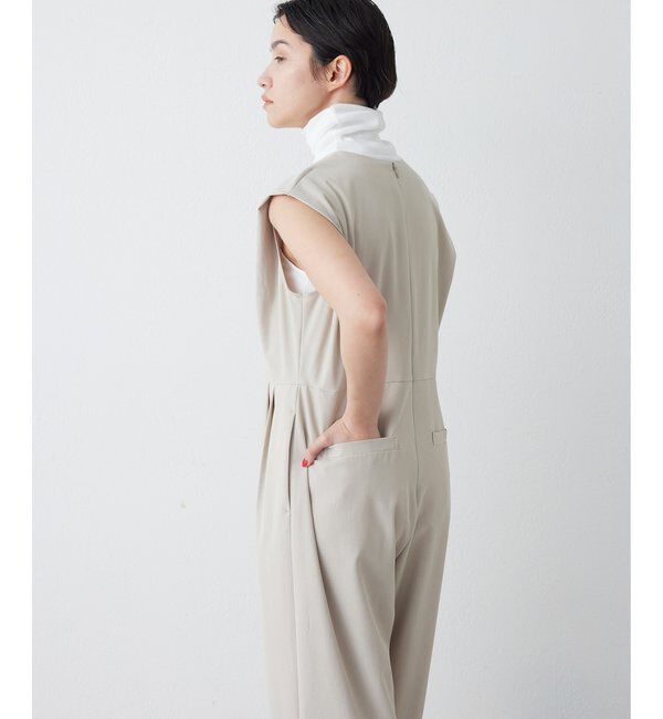 THE PAUSE「【THE PAUSE】ドレープジャンプスーツ」|ワンピース|