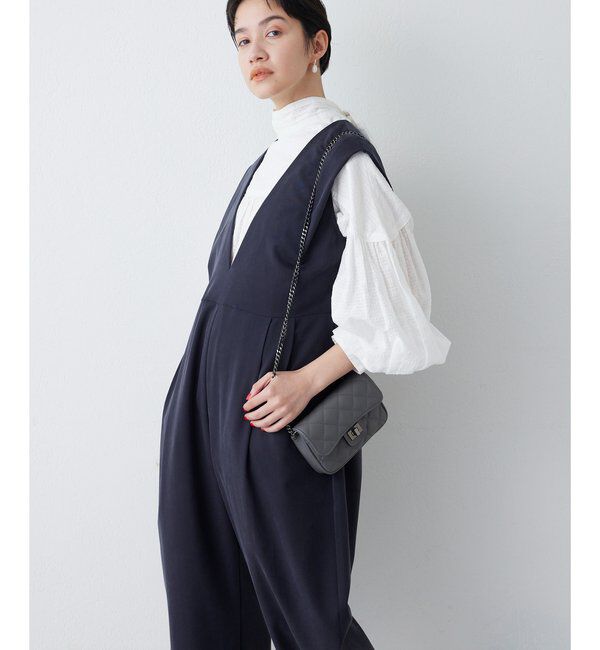 THE PAUSE「【THE PAUSE】ドレープジャンプスーツ」|ワンピース|