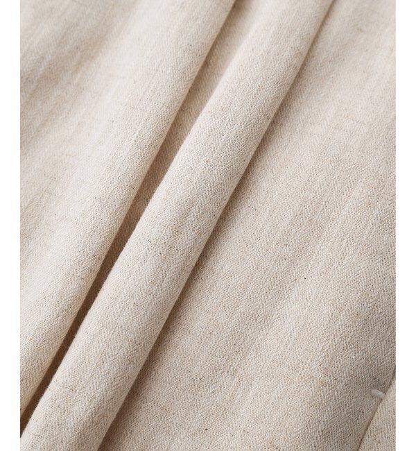 THE PAUSE「【THE PAUSE】コットンリネンタックパンツ」|チノ|