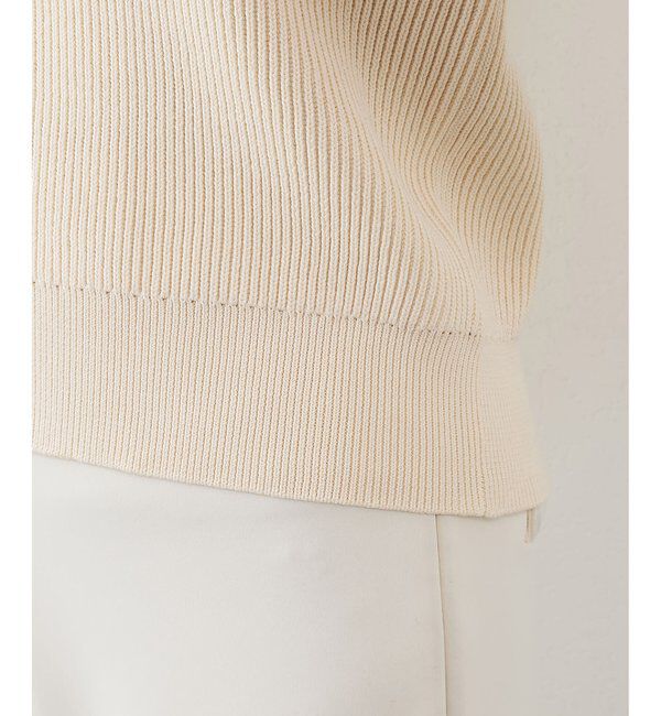 THE PAUSE「【THE PAUSE】両畦ノースリーブニット」|ニット・セーター|