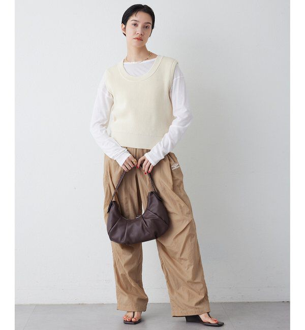 THE PAUSE「【THE PAUSE】両畦ノースリーブニット」|ニット・セーター|