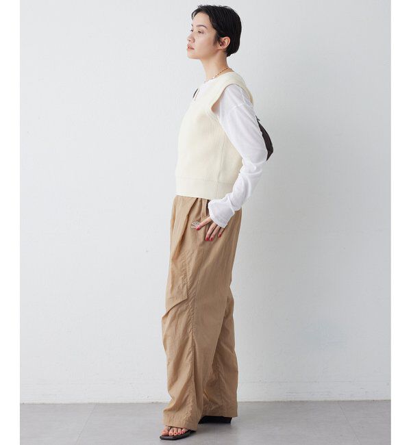 THE PAUSE「【THE PAUSE】両畦ノースリーブニット」|ニット・セーター|