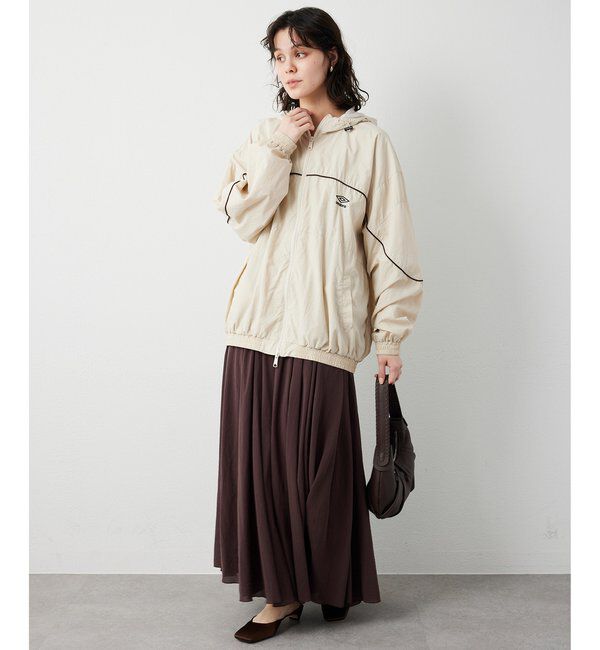  「製品染めカラースカート」|スカート|