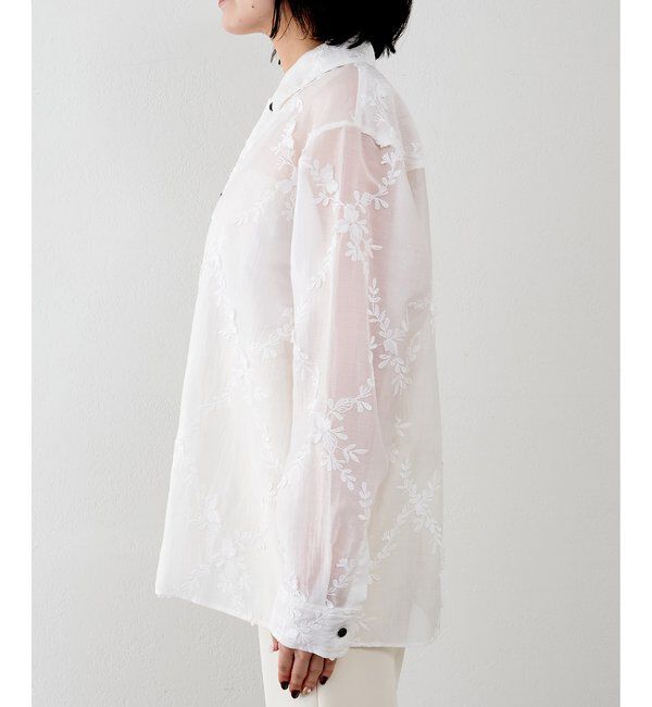  「3D刺繍シャツ」|シャツ・ブラウス|