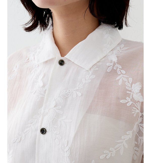  「3D刺繍シャツ」|シャツ・ブラウス|