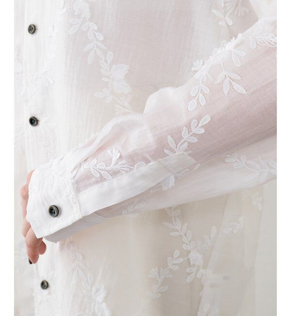  「3D刺繍シャツ」|シャツ・ブラウス|