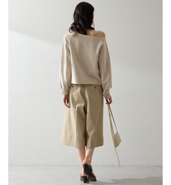  「【一部店舗＆WEB限定カラー】オフショル刺繍プルオーバー」|Tシャツ・カットソー|